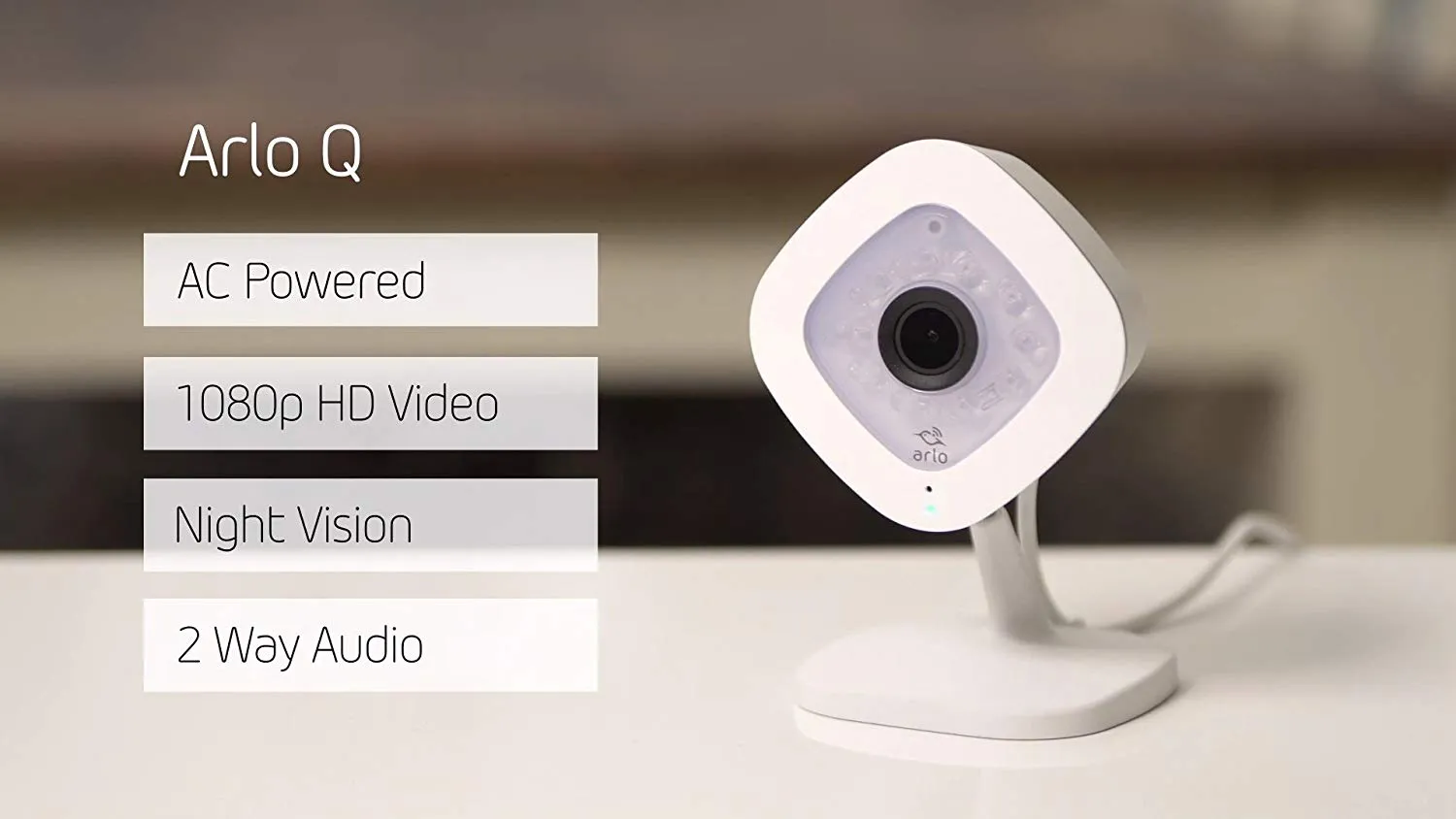 Arlo VMC3040-100NAS-2PK Q-Series 2-Pack Day/Night Cube Camera Certified Refurbished