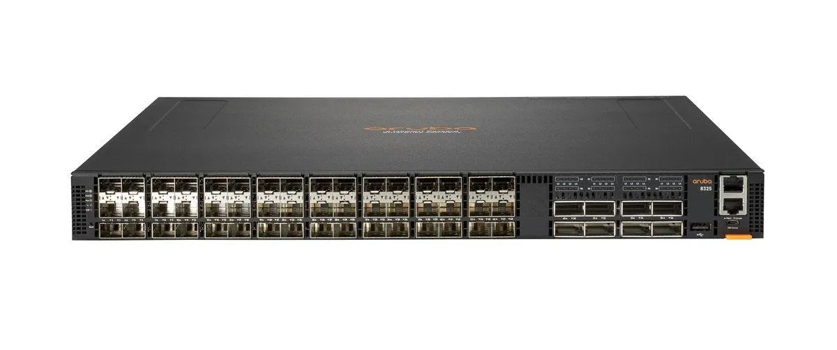 Aruba, a Hewlett Packard Enterprise company Aruba 8325-48Y8C Managed L3 None 1U Black