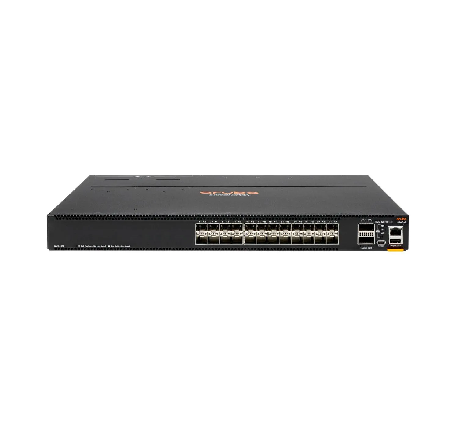 Aruba, a Hewlett Packard Enterprise company Aruba 8360-24XF2C v2 Managed L3 1U