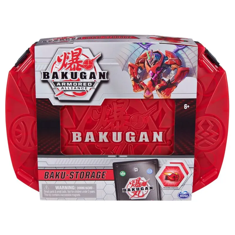 Bakugan Baku-Storage Case Series 2 Red/Black