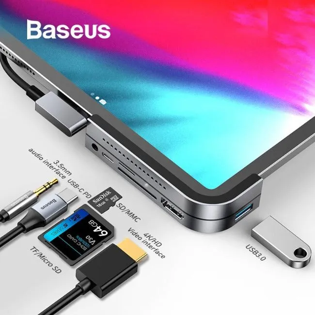 Baseus Bend Angle No. 7 Multifunctional Type-C HUB Converter