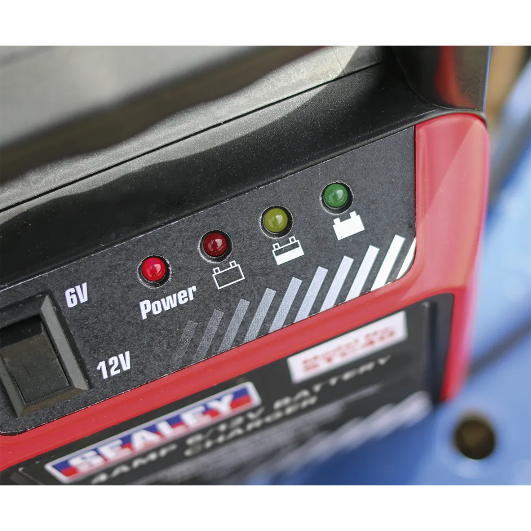Battery Charger 6-12V 4Amp 230V