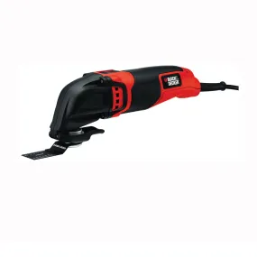 Black Decker BD200MTB Oscillating Multi-Tool, 2 A, 10,000 to 20,000 rpm Speed