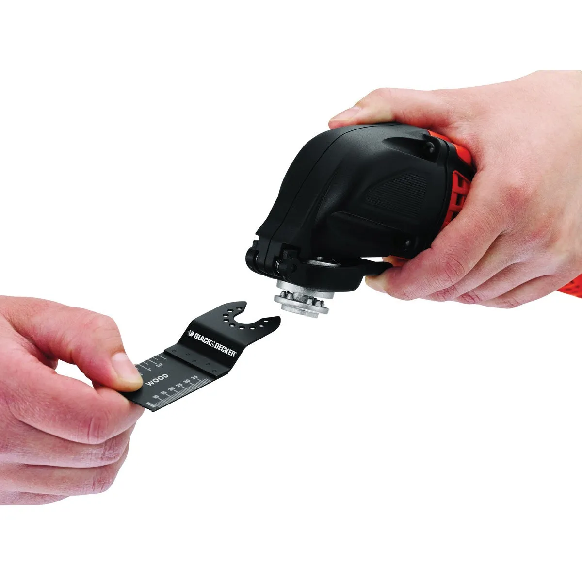 Black Decker BD200MTB Oscillating Multi-Tool, 2 A, 10,000 to 20,000 rpm Speed