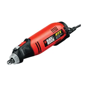 Black Decker RTX RTX-B Rotary Tool Kit, 2 A, 3-Speed, 12,000 to 30,000 rpm Speed