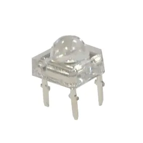 Blue Super Flux 5mm Water Clear LED - 80° - 1350mCd