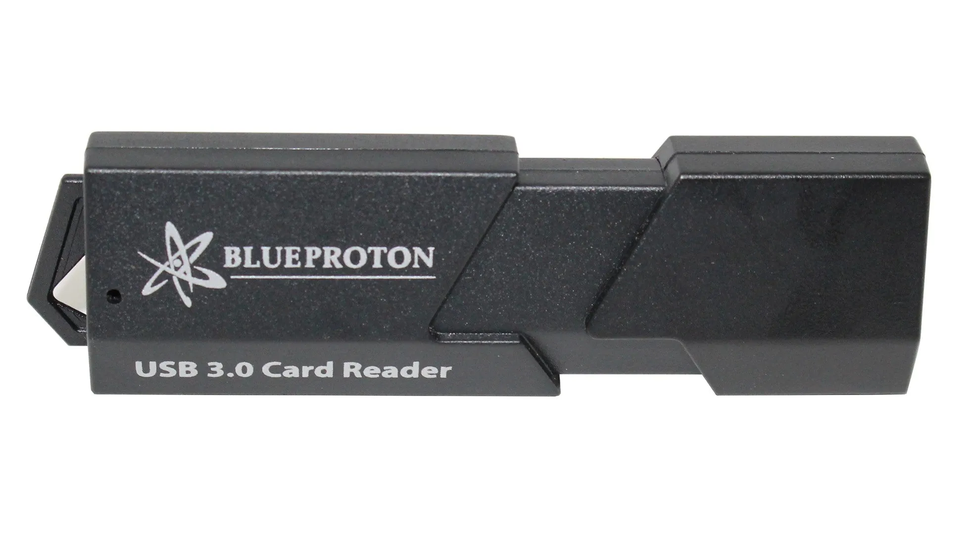 BlueProton USB 3.0 Multi-Card Reader: Ultimate Portable Data Companion (Black)