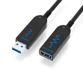 Blustream USB3AMF10 10Gbps USB-A M/F AOC Cable - 10m