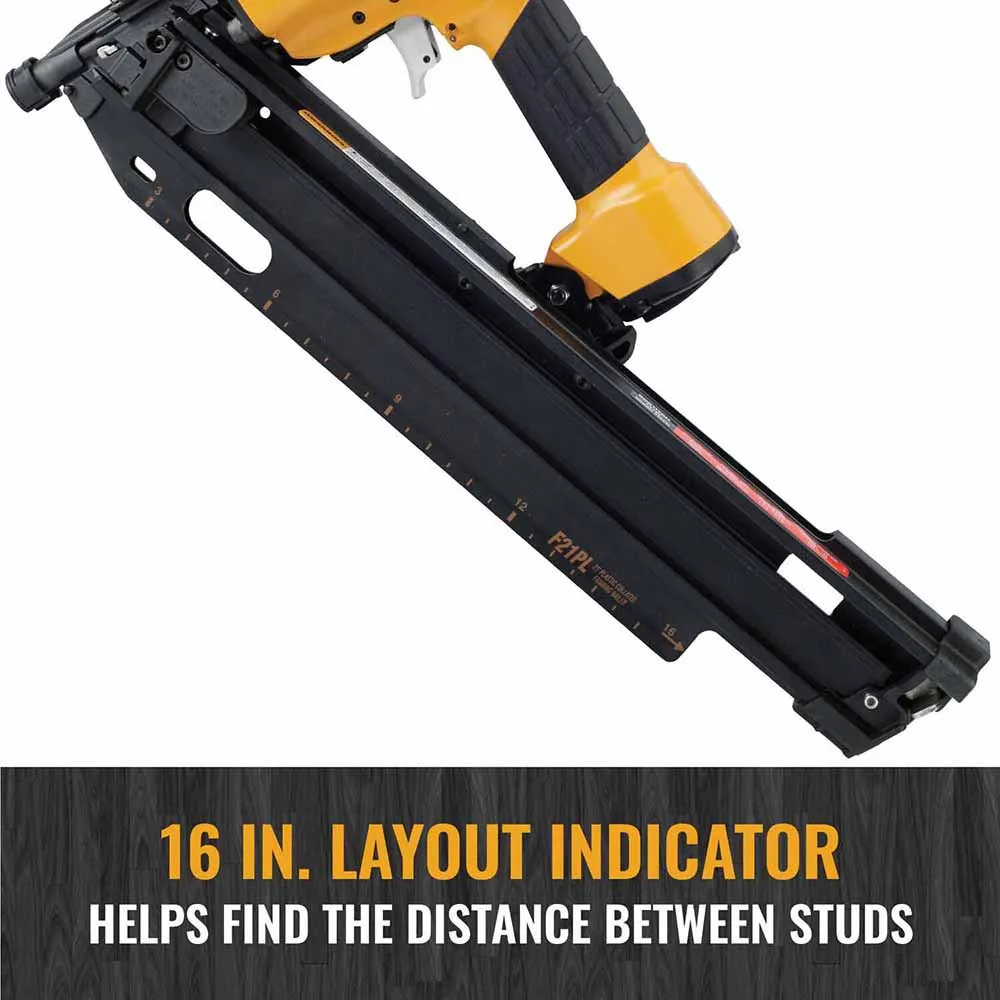 Bostitch BTFP1KIT21PL 21 Degree Pneumatic Framing Nailer Compressor & Hose Combo Kit