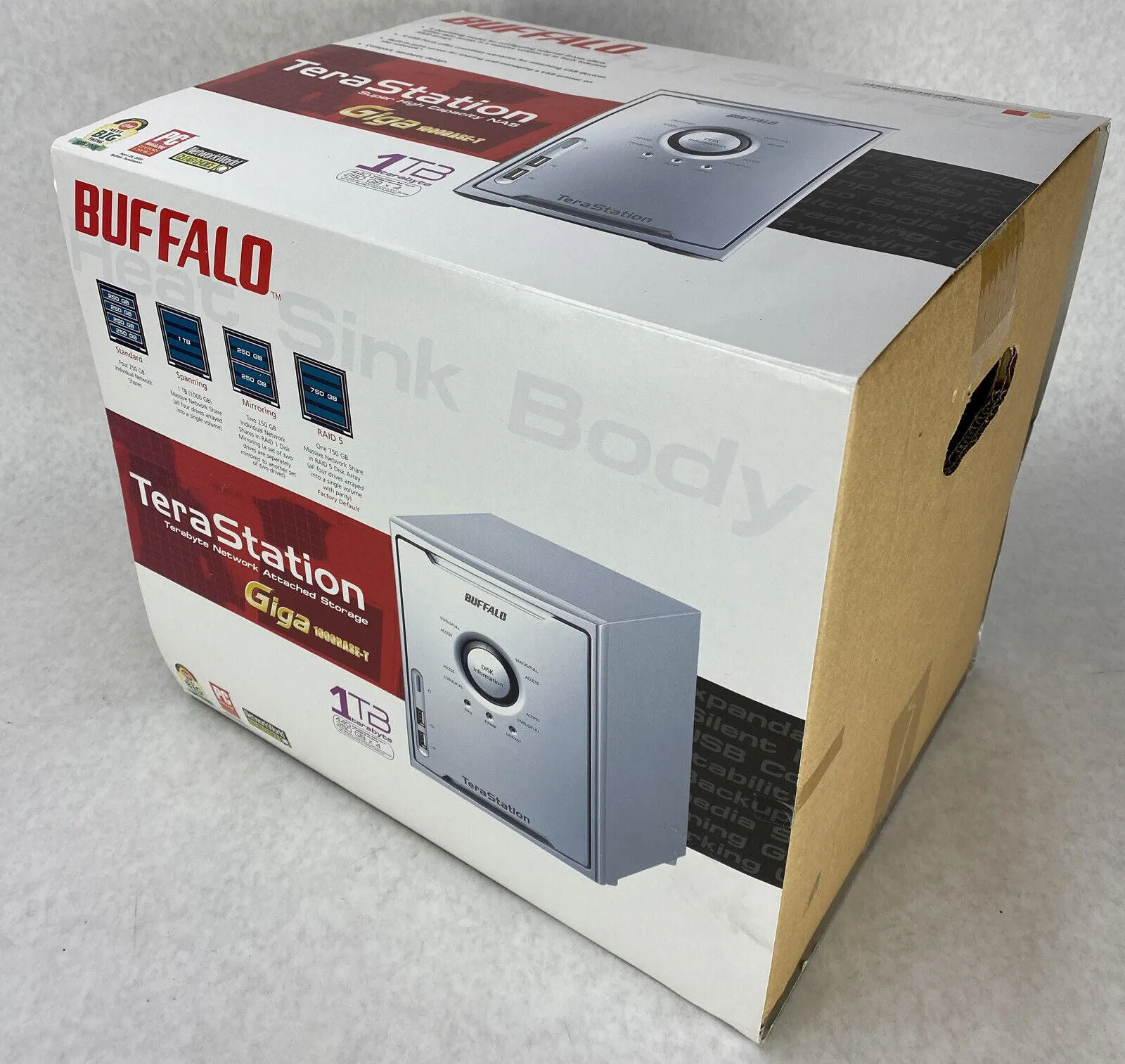 Buffalo HD-H1.0TGL/R5 Network Attached Storage