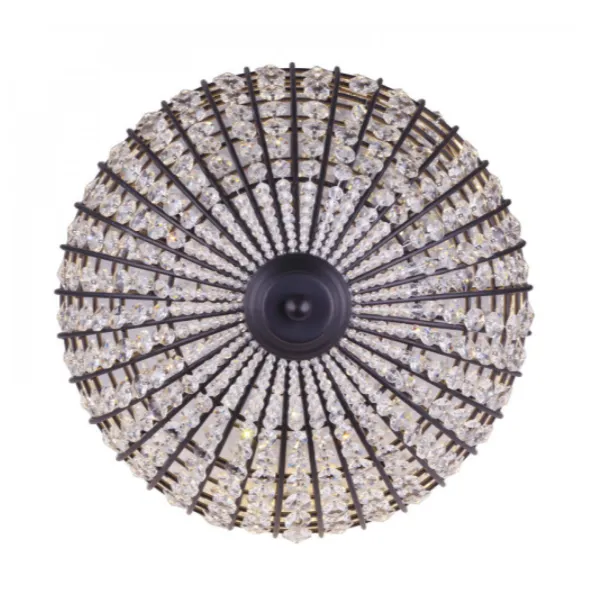 Canarm Tilly 15" Crystal LED Pendant Oil Rubbed Bronze LPL145A15ORB