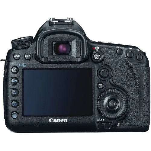 Canon EOS 5D Mark IV DSLR Camera 30.4MP  Full Frame CMOS Digital SLR Camera Body Only 2pc 32GB Memory Cards LED Light Kit Card Reader Deluxe