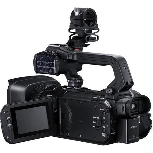 Canon XA50 Professional UHD 4K Camcorder Bundle with 2x Spare Batteries 2x 32GB Memory Cards Carrying Case Sony MDR 7506 Headphones