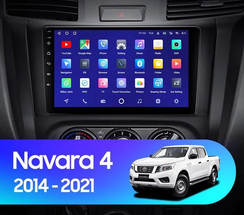 Car Dealz 10.2" Android 10.0 For Nissan Navara D23 IV 4 2014 - 2021 In Dash Plus OEM Fascia
