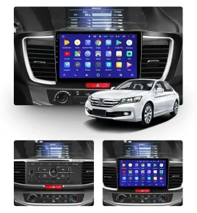 Car Dealz 10.2" Android 10.0 Honda Accord 9 CR 2012 - 2018 In Dash Plus OEM Fascia