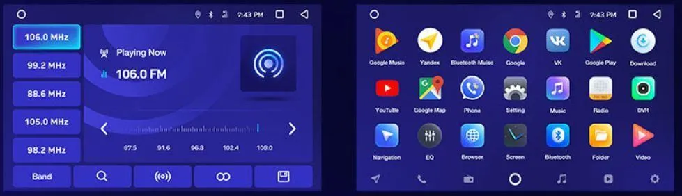 Car Dealz 10.2" Android 10.0 Honda Civic 10 FC FK 2016-2019 w CAM In Dash Plus OEM Fascia