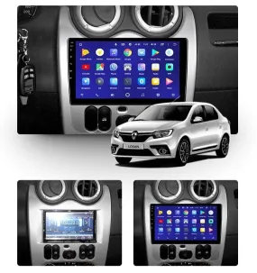 Car Dealz 10.2" Android 10.0 Renault Logan 1 2010-2015 In Dash Plus OEM Fascia