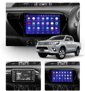 Car Dealz 10.2" Android 10.0 Toyota Hilux Pick Up AN120 2015-2020 In Dash Plus OEM Fascia