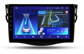 Car Dealz 10.2" Android 10.0 Toyota RAV4 3 XA30 Premium 2005-2013 In Dash Plus OEM Fascia