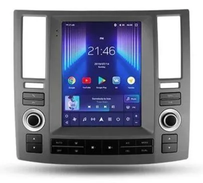 Car Dealz 11" Android 12.0 Infiniti Fx35 Tesla Style 2006-2009 In Dash Plus OEM Fascia