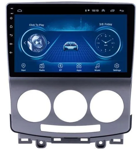 Car Dealz 9" Android 10.0 For Mazda 5 2005-2010 In Dash Plus OEM Fascia