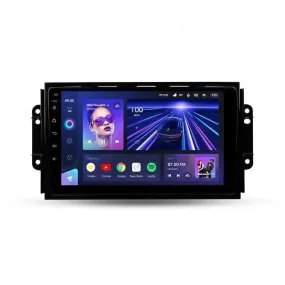 Car Dealz Elite 4G Data Model 10.2" Android 12.0 For Chery Tiggo 3 2016 - 2018 In Dash Plus OEM Fascia