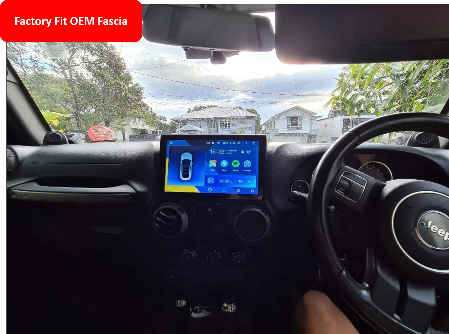 Car Dealz Elite 4G Data Model 10.2" Android 12.0 For Chery Tiggo 3 2016 - 2018 In Dash Plus OEM Fascia