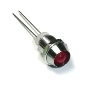 Chromed Bezel Holder for Through-hole LEDs - 3mm