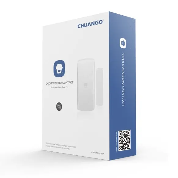 Chuango Five Pack Wireless Door Window Sensors for Home Security Alarm DWC-102 BULK