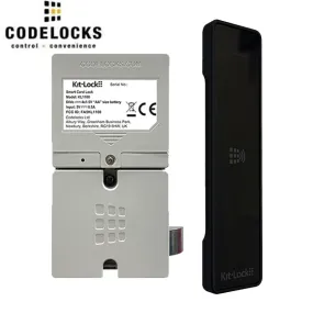 CodeLocks - KL1100 - Electronic KitLock - RFID Locker Lock w/ Powered Latch - Optional Finish