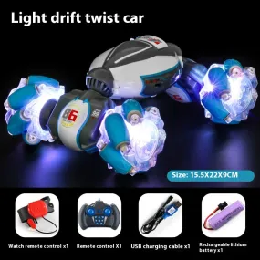 Color: Blue, Style: Handle Gesture Remote Control - Gesture