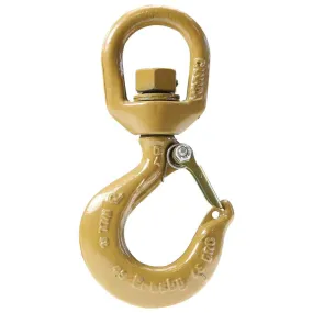 Crosby®  L-322AN 15 Ton Alloy Swivel Eye Hook w/Latch - 1048880