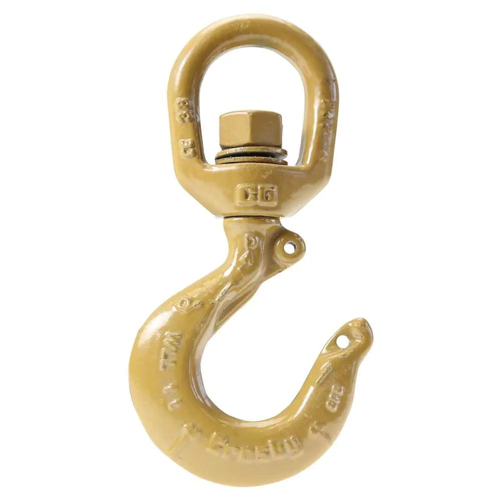 Crosby®  S-322AN 3 Ton Alloy Swivel Eye Hook - 1048834