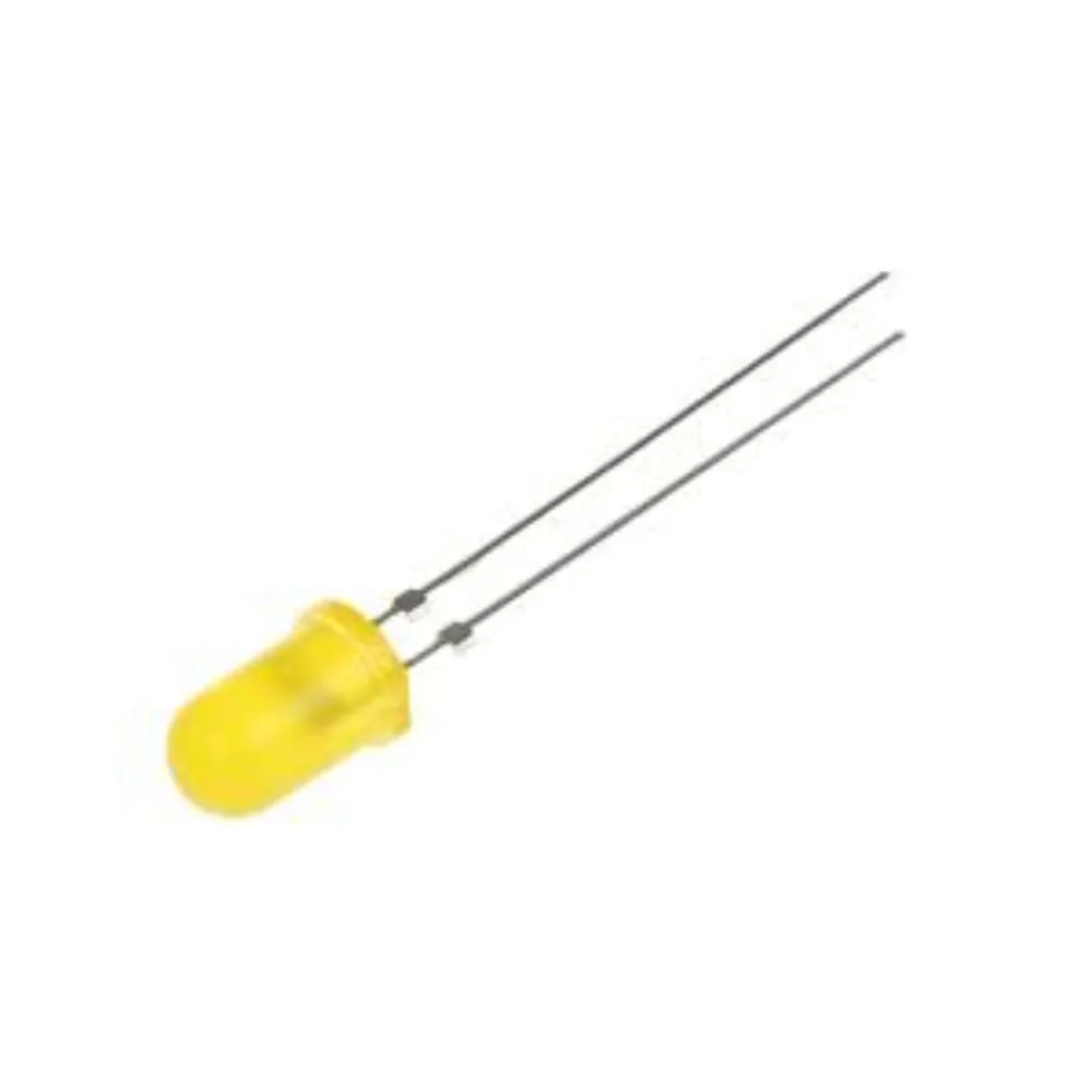 Diffused Yellow LED Pack of 50 Pcs 5mm