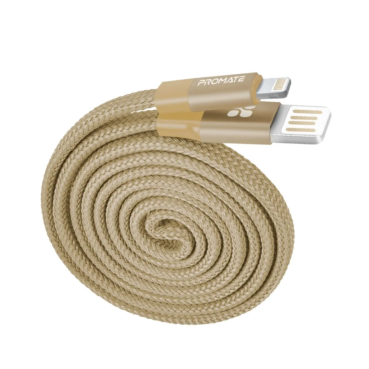 Durable Aluminium Alloy Auto-Rolling Reversible USB-A to Lighting Cable with 2A Fast Charging