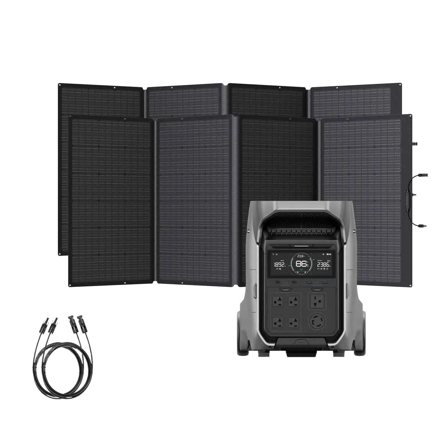 EcoFlow DELTA Pro 3 Portable Solar Kit