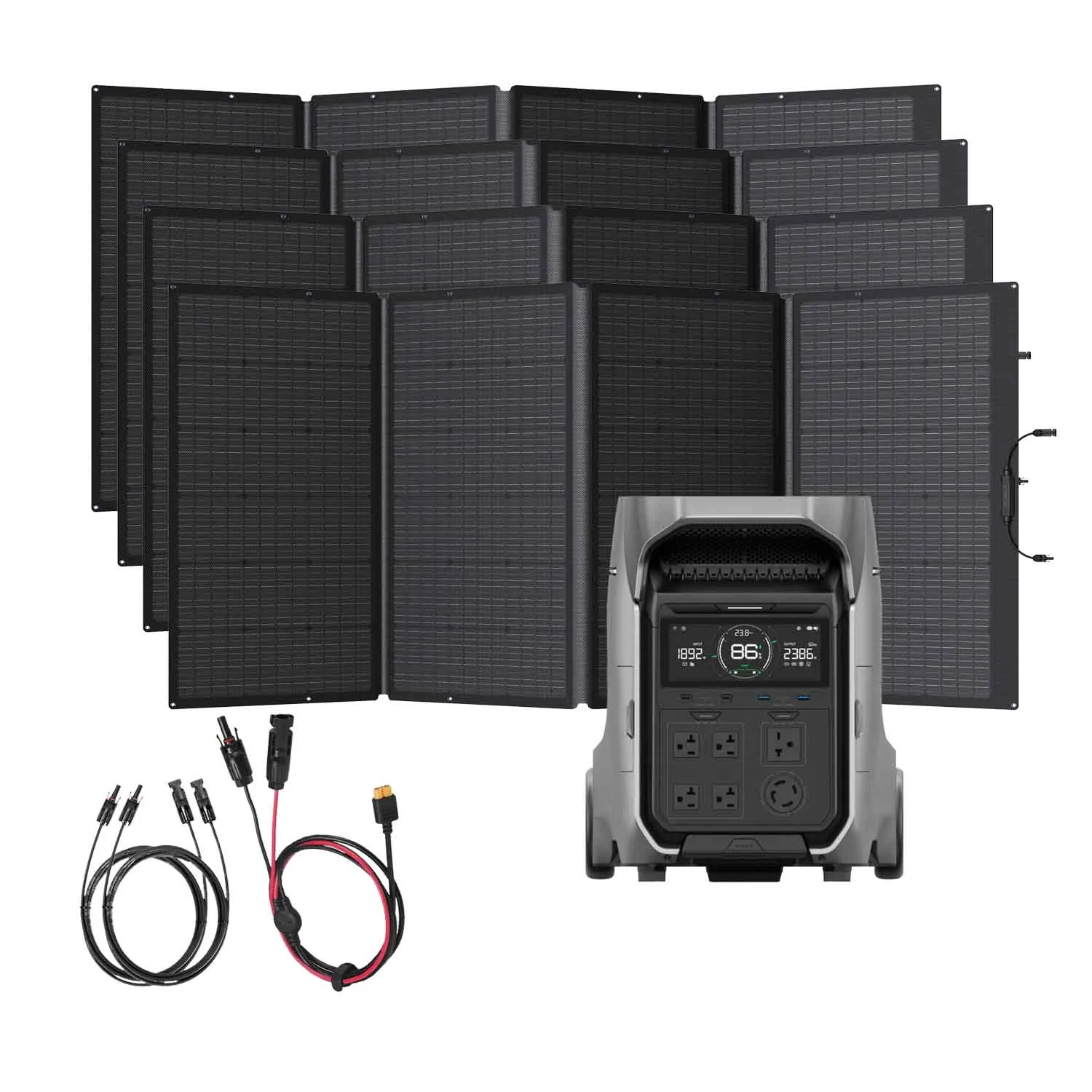 EcoFlow DELTA Pro 3 Portable Solar Kit