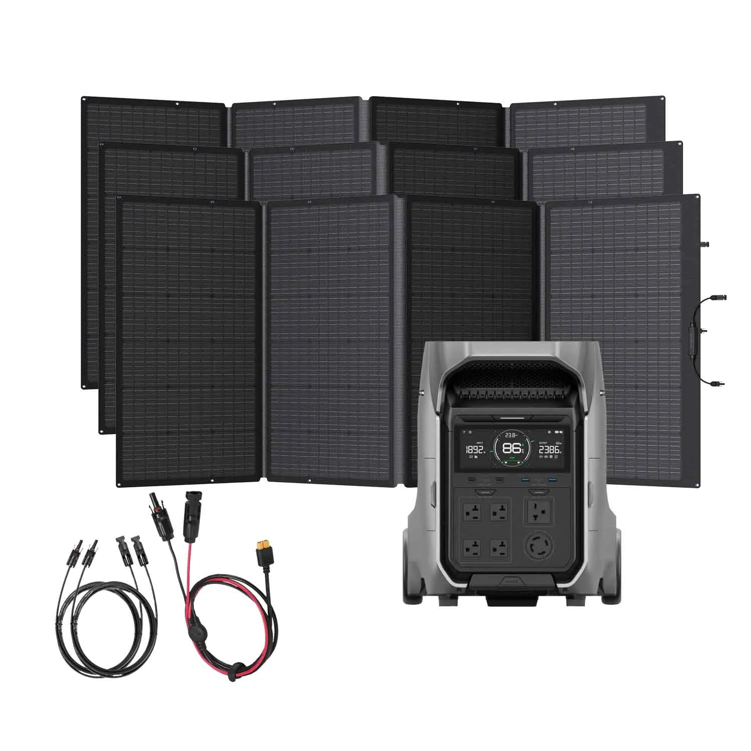 EcoFlow DELTA Pro 3 Portable Solar Kit