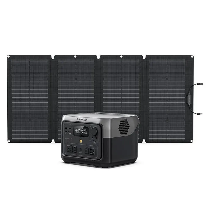 EcoFlow RIVER 2 Max   160W Portable Solar Panel