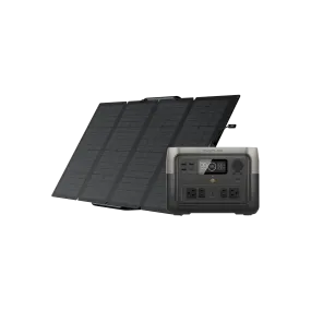 EcoFlow RIVER 2 Max   160W Portable Solar Panel