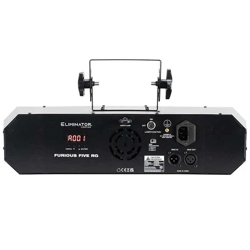 Eliminator FURIOUS-FIVE-RG Effect Lighting