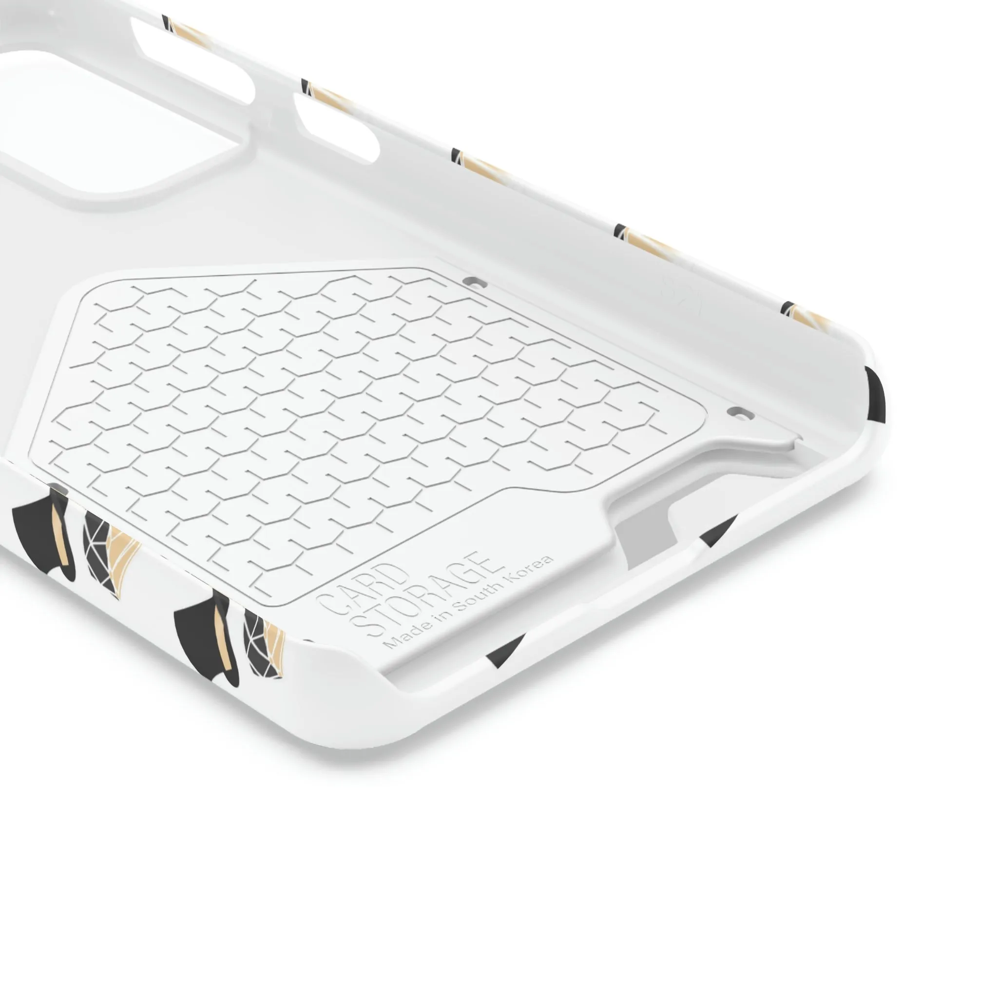 FootLights " Live Royael" Phone Case With Card Holder
