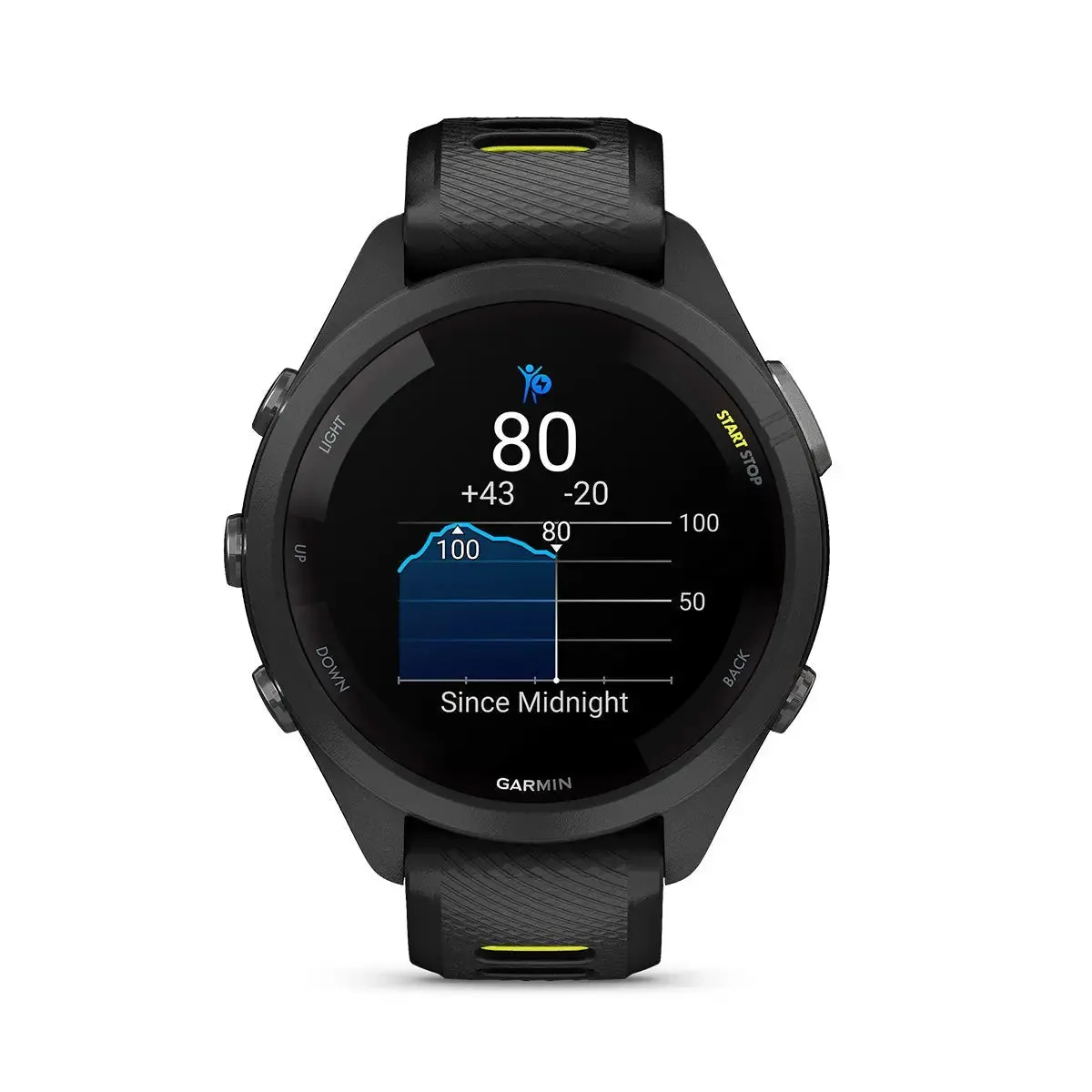 Forerunner® 265 Music - Black/Grey