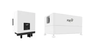 Fox ESS 5.0kW AC Charger Inverter with ECS2900 (A) Battery stack of 2 (5.76kWh)