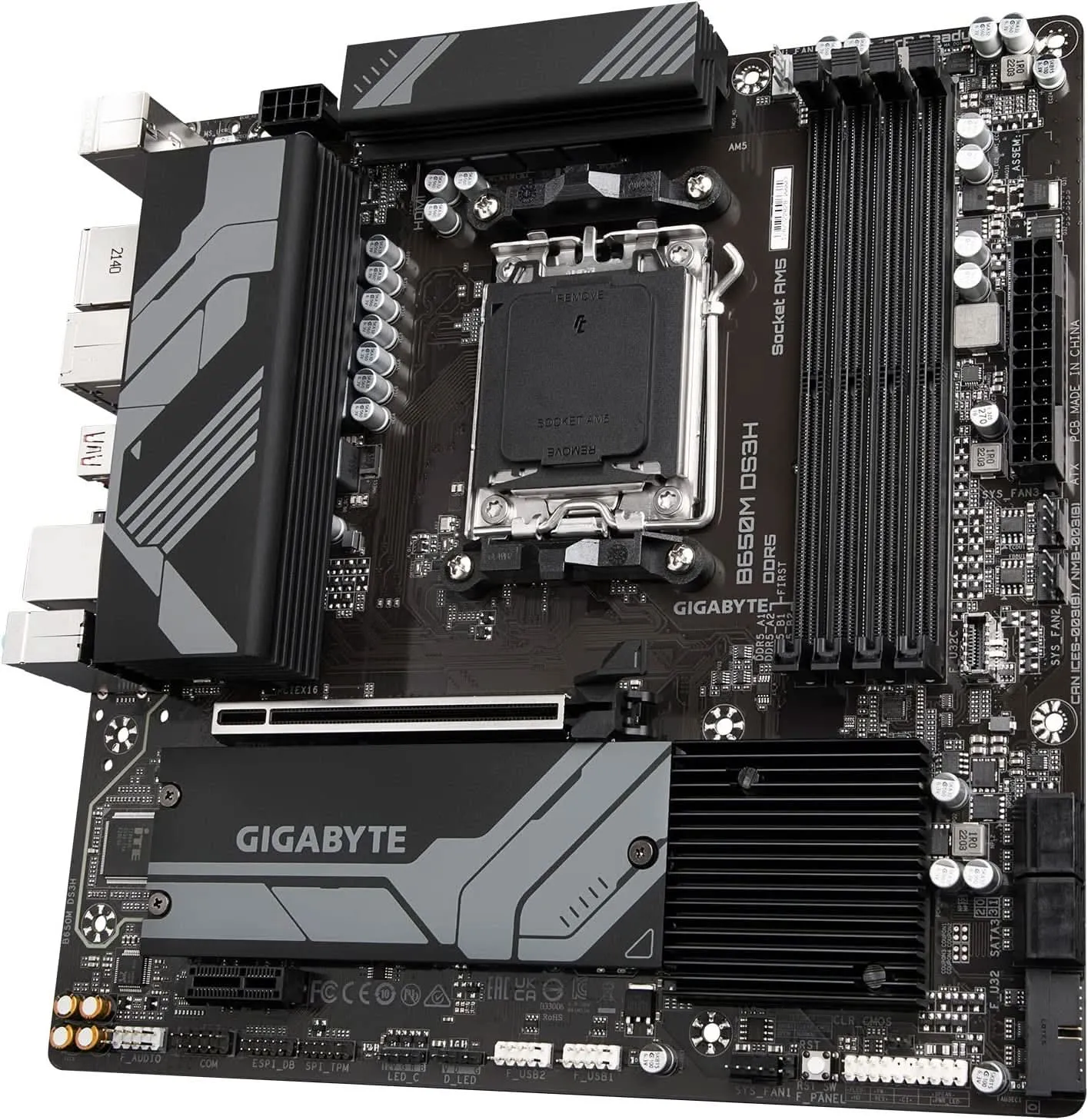 GIGABYTE GA-B650M-DS3H AMD AM5 MOTHERBOARD