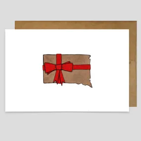 Greeting Card - South Dakota Christmas