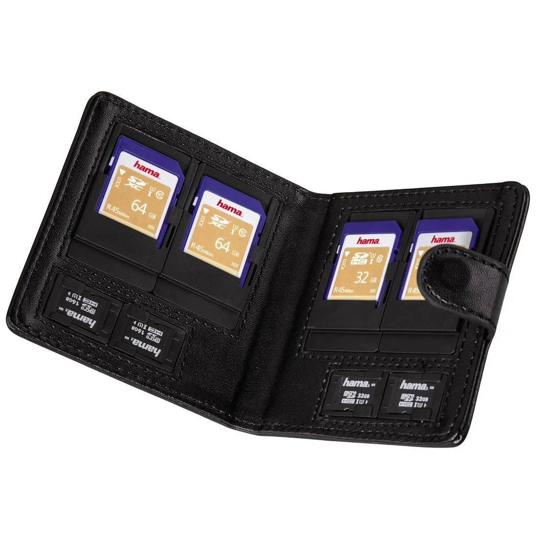 Hama "Vegas" Memory Card Case, size S, black 95956
