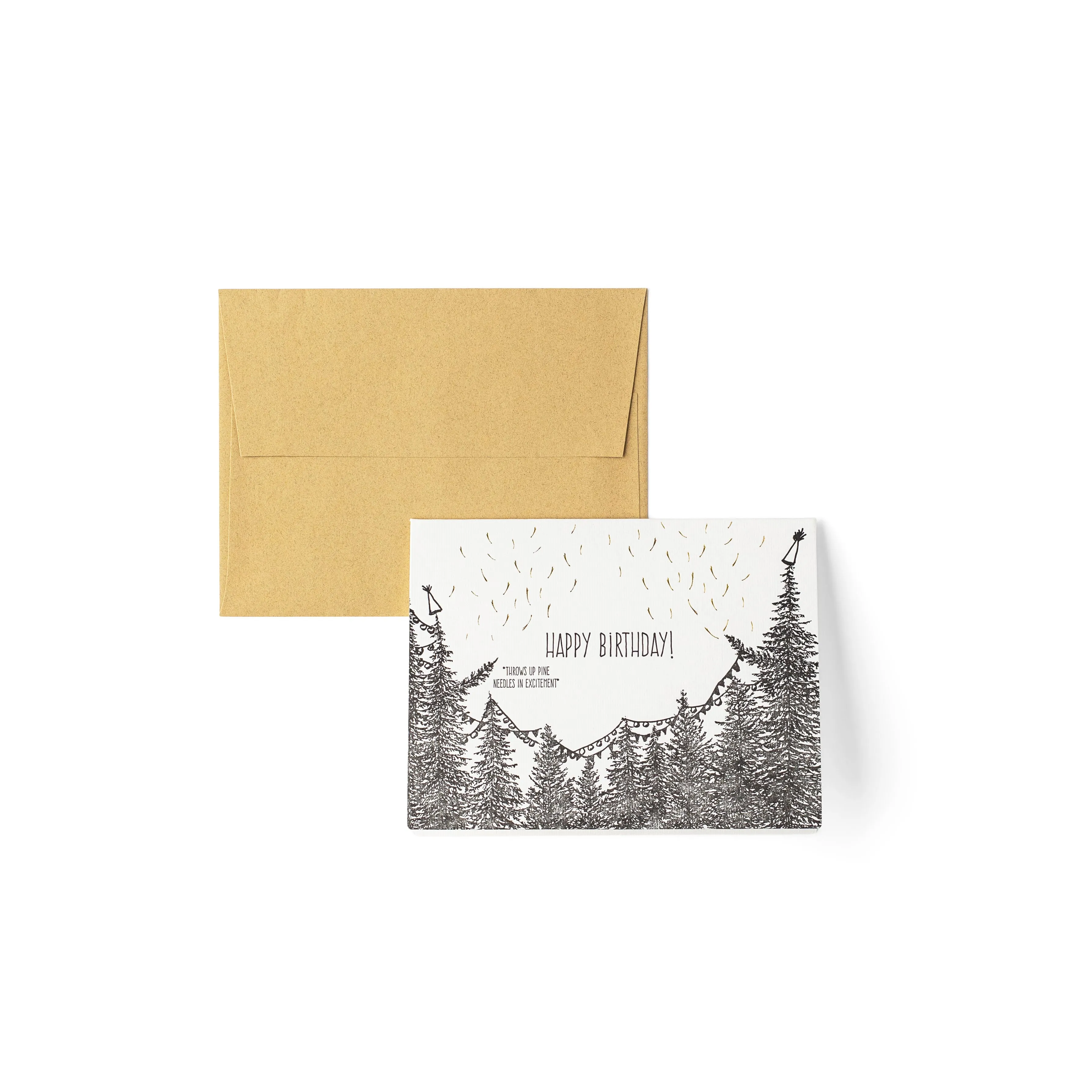 Happy Birthday Letterpress Card