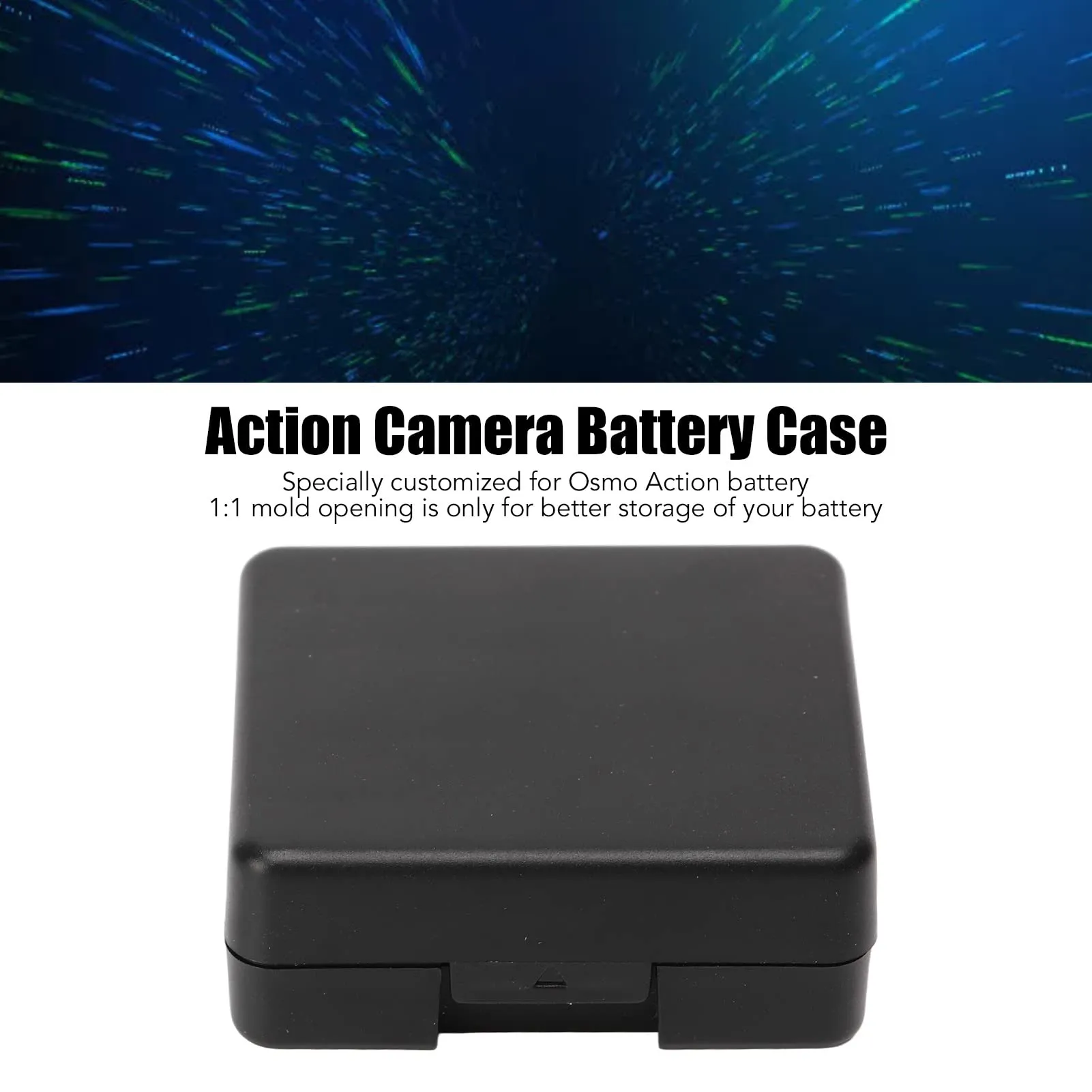 Hard Plastic Battery Storage Box for DJI Osmo Action 3