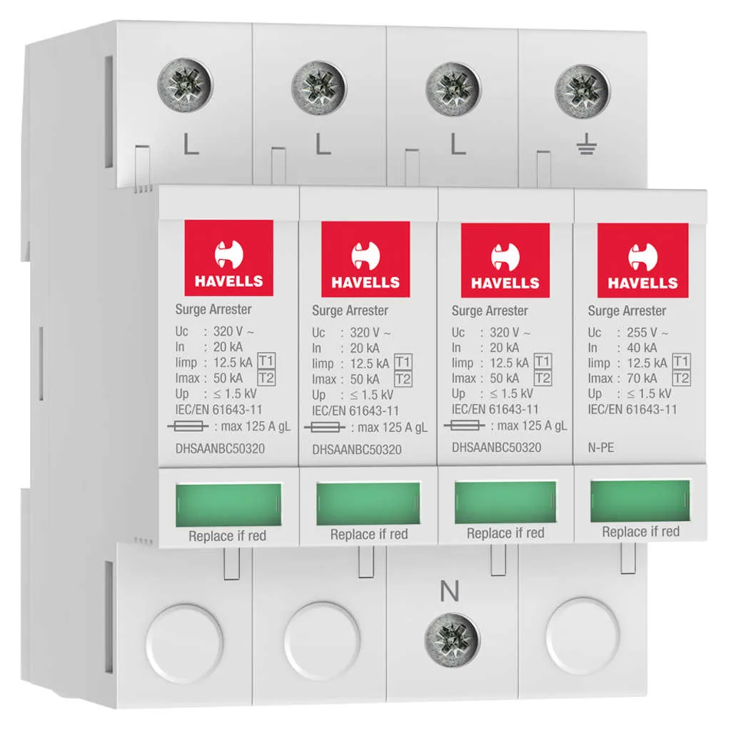 Havells Surge Protection Devices Type 1 2 AC DHSAANBC50320